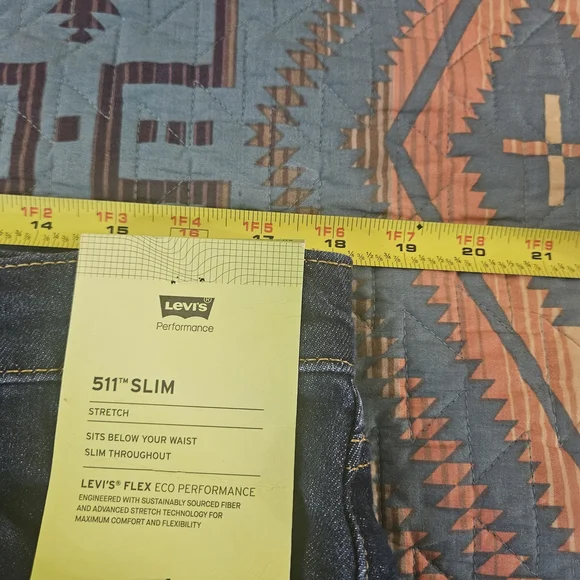 Levi's Men's 511 Slim Jeans. #1351 - Picture 6 of 7
